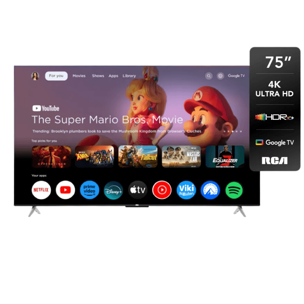 Smart TV RCA G75P7 75" 4K Ultra HD Google